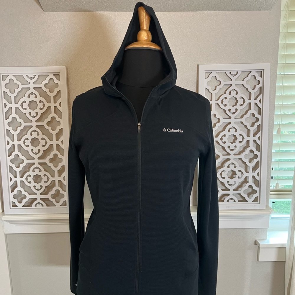 Black Columbia Zip Up Hoodie